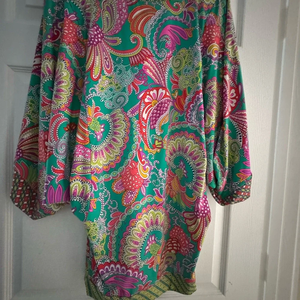 Trina Turk tunic swim coverup dress - Picture 3 of 5